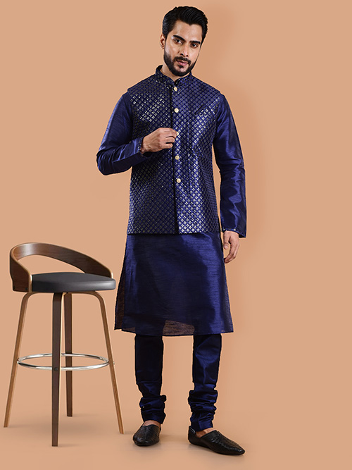 jacket kurta & pyjama set