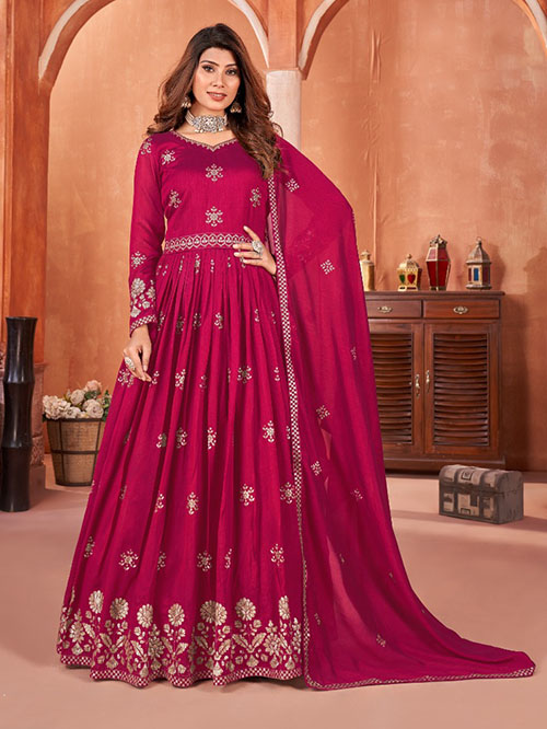 indo western gown