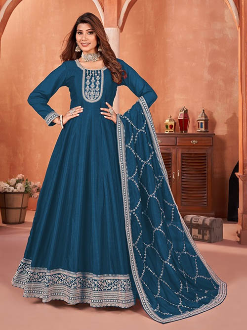 indo western gown