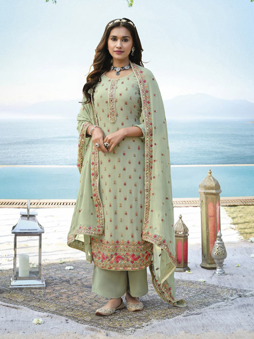 a line salwar kameez