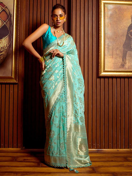 DESIGNER INDIAN SILK SAREE BT-SR-991921804-1504