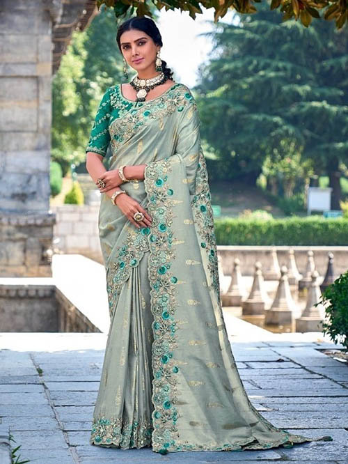 DESIGNER INDIAN SILK SAREE BT-SR-993082004-6202