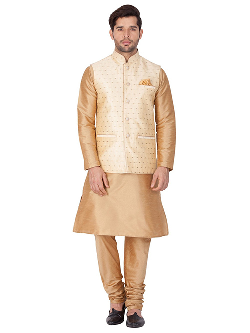 jacket kurta & pyjama set