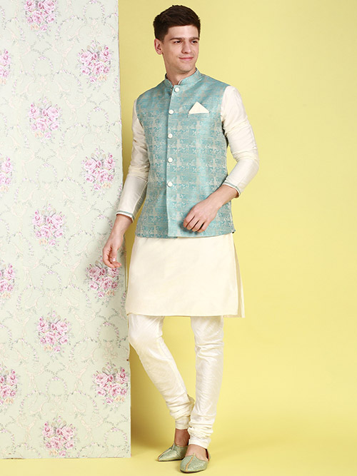 Bollywood Trends - Jacket-Kurta-Pyjama-Set