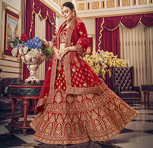 LEHENGA CHOLI CHANYA CHOTI SKIRT BLOUSE